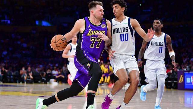 NBA: Dallas Mavericks at Los Angeles Lakers