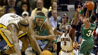 Paul Pierce and Al Harrington