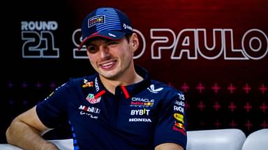 São Paulo Grand Prix 2024 at the Interlagos racetrack, in the south of the capital of São Paulo. In the photo, the driver, Max Verstappen 1, RED BULL, during a press conference