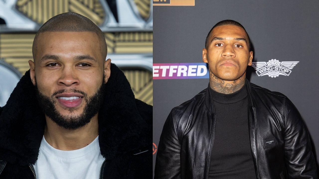 Chris Eubank Jr. (L), Conor Benn (R)