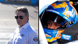 Jeff Gordon (L) and Kyle Larson (R). Image Credits: Imagn.