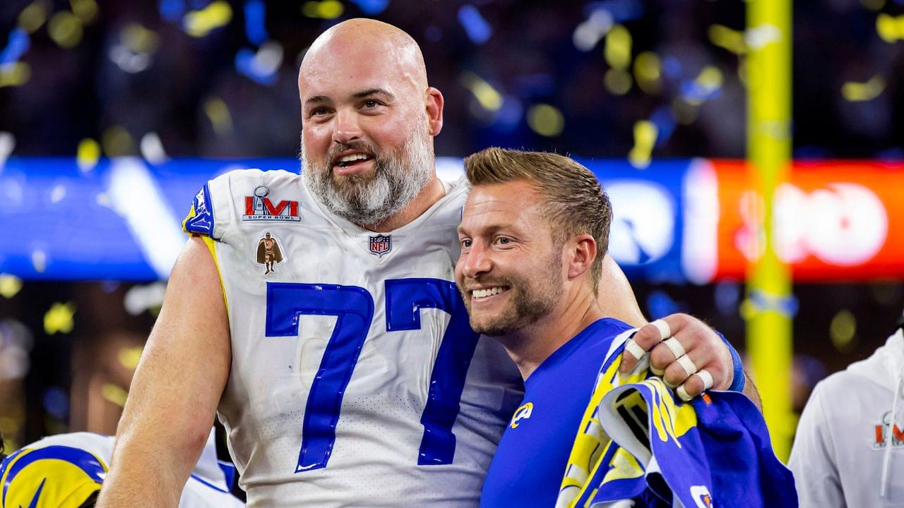 Andrew Whitworth and Sean McVay