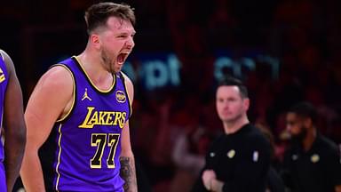 Luka Doncic NBA: Dallas Mavericks at Los Angeles Lakers