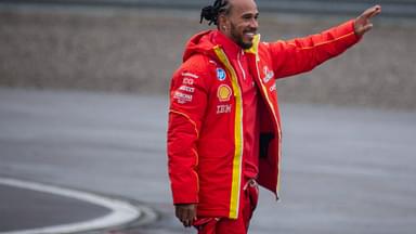 January 22, 2025, Fiorano Modenese, Modena, Italy: The seven time world champion LEWIS HAMILTON (Scuderia Ferrari HP) made his historic debut driving his Ferrari SF-23 during the Fiorano s Test.