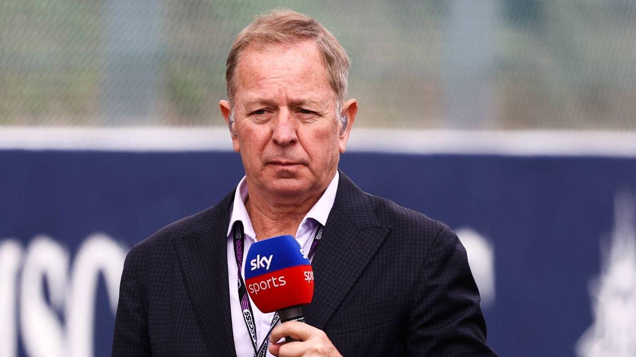 Martin Brundle before the Formula 1 Belgian Grand Prix at Spa-Francorchamps in Spa, Belgium on July 30, 2023