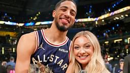 Tyrese Haliburton and Jade Jones NBA: 73rd All Star Game-Western at Eastern