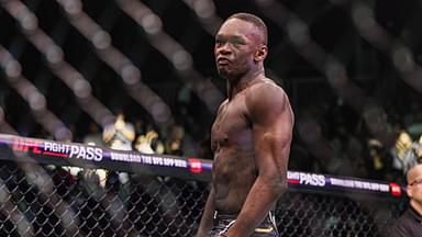 Nassourdine Imavov battles Israel Adesanya in their middleweight fight during the UFC Fight Night: Adesanya v Imavov event at anb Arena on February 1, 2025 in Riyadh, Saudi Arabia. ( PxImages) Riyadh Saudi Arabia - ZUMAp175 20250201_zsa_p175_178 Copyright: xDannyxPerezx