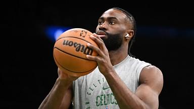 Jaylen Brown NBA: Atlanta Hawks at Boston Celtics