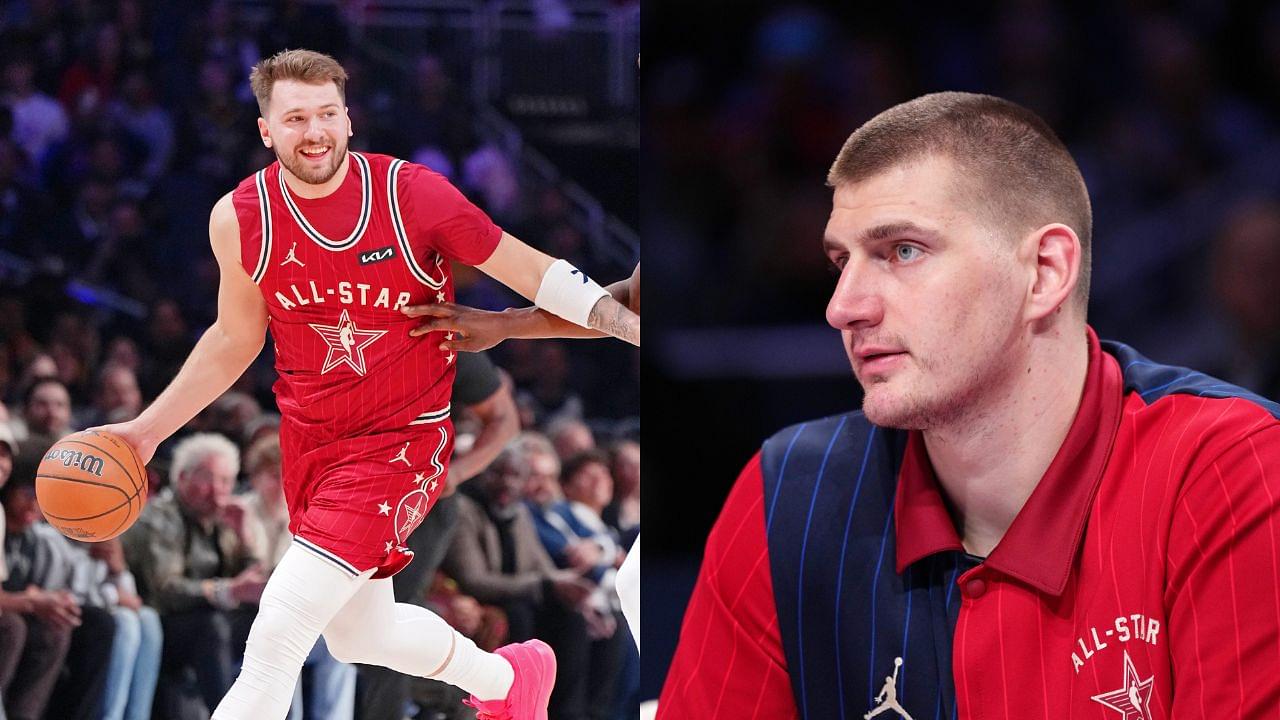 Luka Doncic and Nikola Jokic