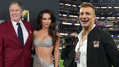 Bill Belichick, girlfriend Jordon Hudson, Rob Gronkowski