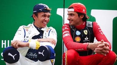 ALBON Alexander (tha), Williams Racing FW46, portrait and SAINZ Carlos (spa), Scuderia Ferrari SF-24, portrait during the Formula 1 Grand Prix of Mexico City 2024