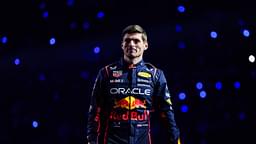 VERSTAPPEN Max (ned), Red Bull Racing RB21, portrait during the F1 75 Live at The O2, F1 2025 season Launch event, on February 18, 2025 in London