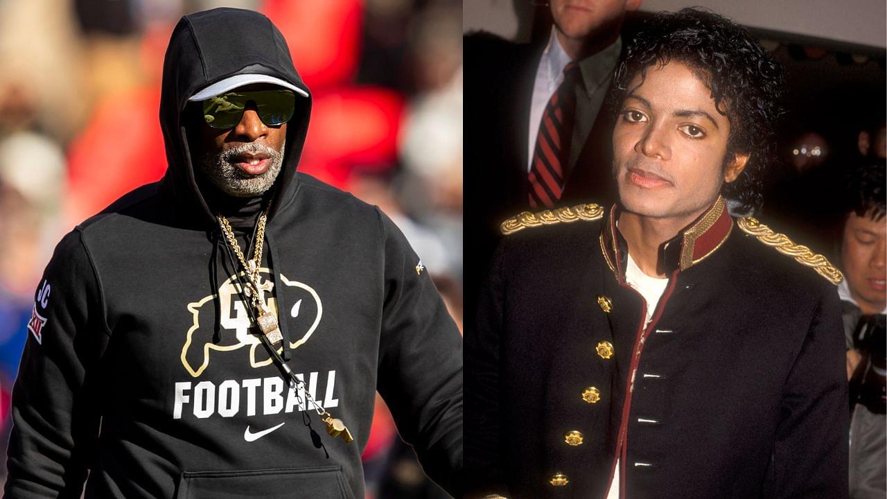 Deion Sanders, Michael Jackson