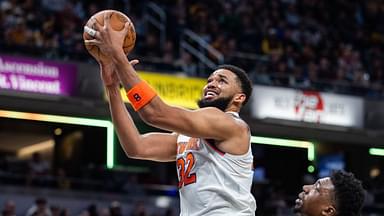 Karl-Anthony Towns NBA: New York Knicks at Indiana Pacers