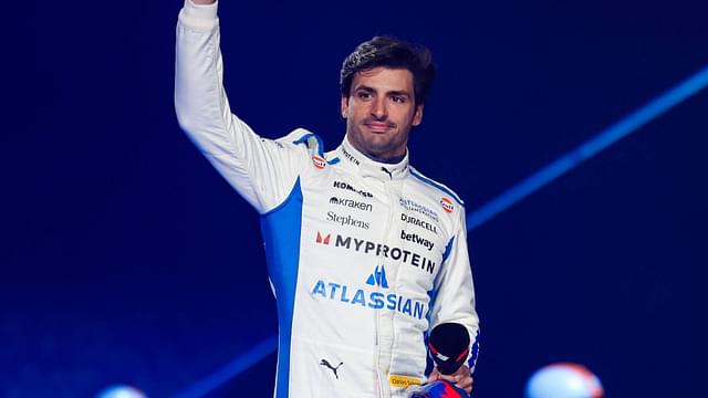 SAINZ Carlos (spa), Williams Racing FW47, portrait during the F1 75 Live at The O2, F1 2025 season Launch event