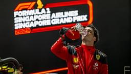 17-09-2023, Marina Bay Street Circuit, Carlos Sainz at the Formula 1 Singapore Grand Prix 2023 Sunday