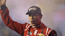 NASCAR Cup Series driver Helio Castroneves (91) during driver introductions for the Duels at Daytona International Speedway.