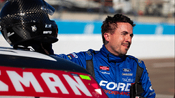 Nov 8, 2024; Avondale, Arizona, USA; NASCAR Truck Series driver Frankie Muniz (27) during the NASCAR Truck Series championship race at Phoenix Raceway. Mandatory Credit: Mark J. Rebilas-Imagn Images