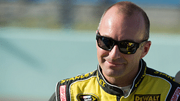 Nov 16, 2014; Homestead, FL, USA; Sprint Cup Series driver Marcos Ambrose (9) before the Ford EcoBoost 400 at Homestead-Miami Speedway. Mandatory Credit: Jerome Miron-Imagn Images