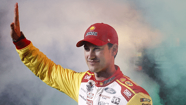 NASCAR Cup Series driver Joey Logano (22) during driver introductions for the Duels at Daytona International Speedway.