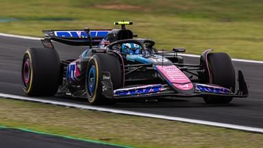 Pierre Gasly of France and BWT Alpine F1 Team during sprint qualifying Formula One Brazil Grand Prix