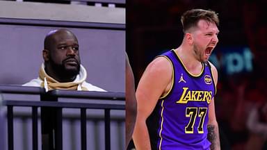 Shaq and Luka Doncic