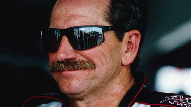 Unknown date; Daytona Beach, FL, USA: FILE PHOTO; NASCAR Winston Cup Series driver Dale Earnhardt Sr (3) in the garage area at the Daytona International Speedway. Mandatory Credit: Imagn Images