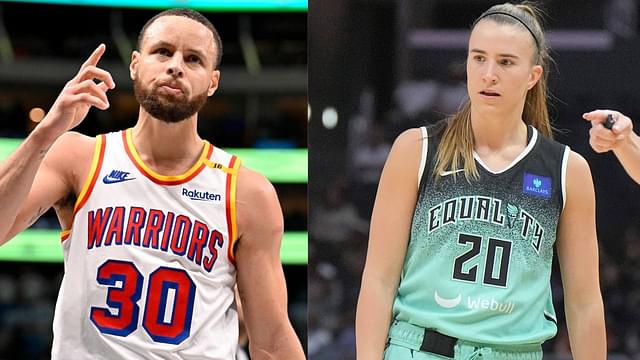 Steph Curry and Sabrina Ionescu