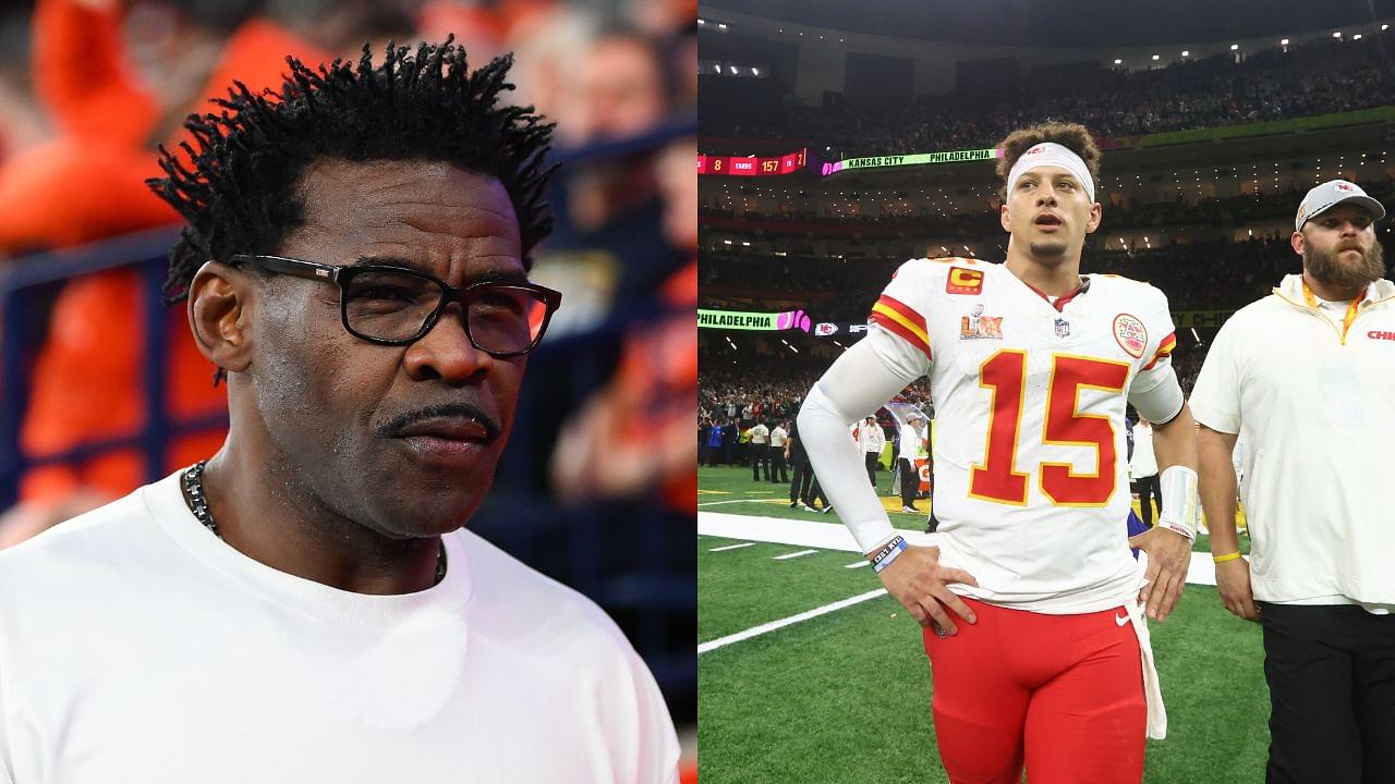 Michael Irvin and Patrick Mahomes