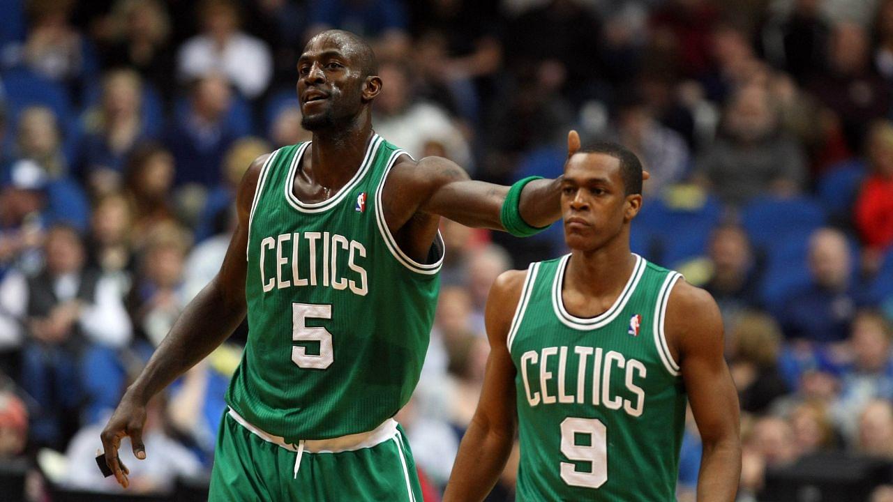 Rondo Garnett teammates at Celtics