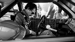 Driver Richard Petty buckles in during qualifying trials for the Nashville Pepsi 420 NASCAR Grand National race at Nashville International Raceway on July 13, 1984. © Greg Lovett / The Tennessean / USA TODAY NETWORK via Imagn Images