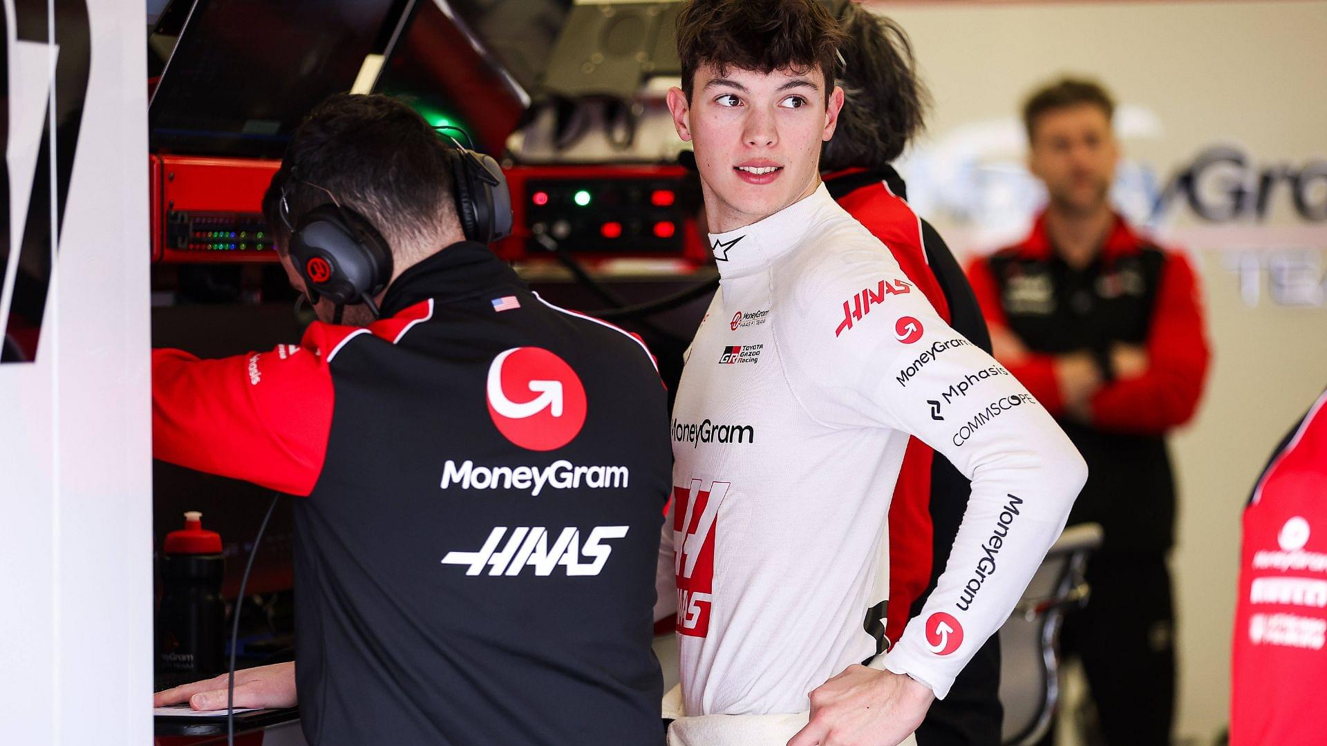 F1 - PRE-SEASON TESTING 2025 - BAHRAIN BEARMAN Ollie Oliver (gbr), Haas F1 Team VF-25, portrait during the Formula 1 Aramco pre-season testing 2025 of the 2025 FIA Formula One World Championship,