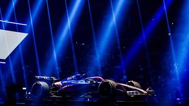 F1 - F1 75 LIVE AT THE O2 Alpine F1 Team A525 livery reveal during the F1 75 Live at The O2, F1 2025 season Launch event, on February 18, 2025 in London, United Kingdom