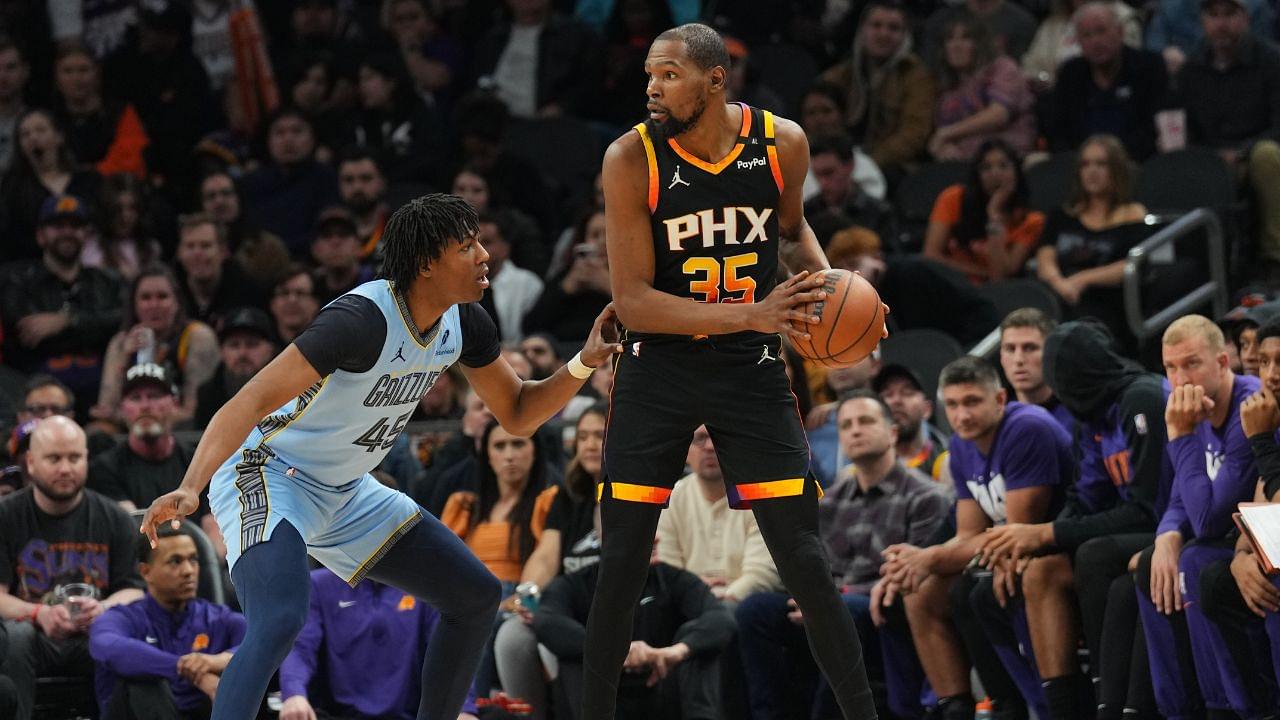 Kevin Durant NBA: Memphis Grizzlies at Phoenix Suns