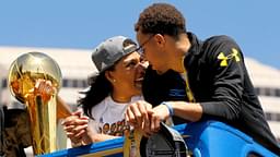 Stephen and Ayesha Curry NBA: Golden State Warriors-Championship Celebration