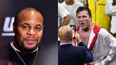 Daniel Cormier (L), Chael Sonnen (R)