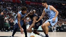 Marcus Smart and Santi Aldama NBA: Memphis Grizzlies at Los Angeles Clippers