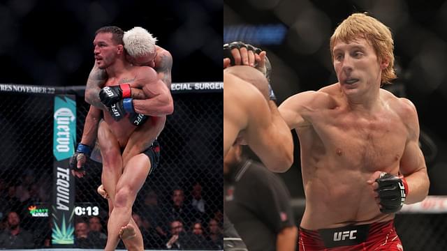 Michael Chandler (L), Paddy Pimblett (R)