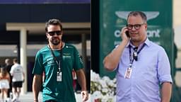 Fernando Alonso(L), Ted Kravitz(R)