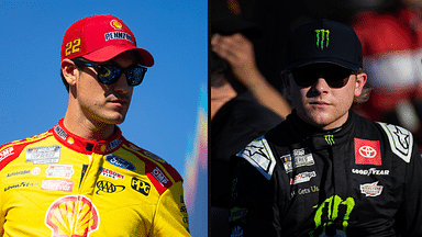 Joey Logano (L) and Ty Gibbs (R). Image Credits: Imagn.