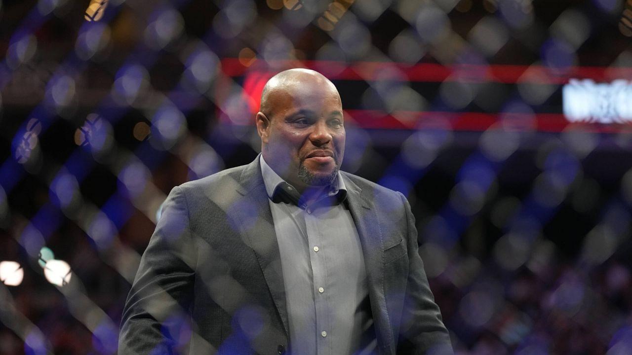 Former UFC Champion Daniel Cormier during the UFC Fight Night: Kattar v Emmett event at Moody Center on June 18, 2022 in Austin, Texas, United States.