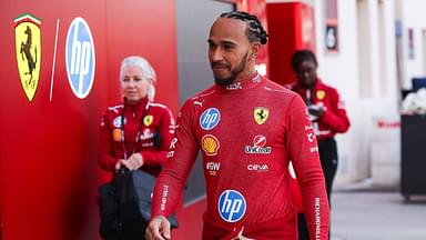 HAMILTON Lewis (gbr), Scuderia Ferrari SF-25, portrait during the Formula 1 Aramco pre-season testing 2025 of the 2025 FIA Formula One World Championship, WM, Weltmeisterschaft from February 26 to 28, 2025 on the Bahrain International Circuit, in Sakhir, Bahrain