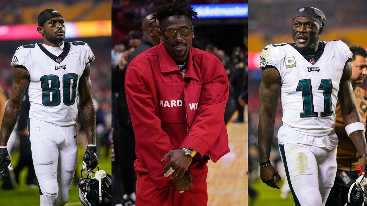 Julio Jones, Antonio Brown, AJ Brown