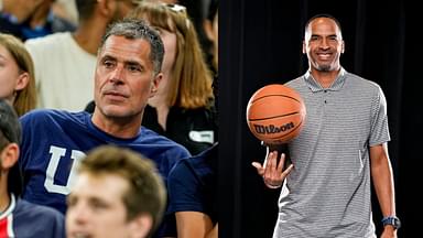 Rob Pelinka (L), Nico Harrison (R)