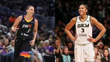 Diana Taurasi (L) and Candace Parker (R)