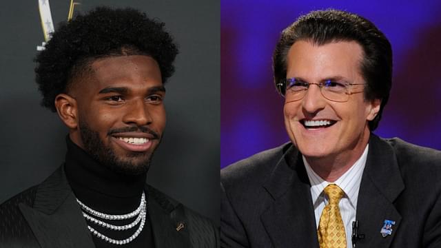 Shedeur Sanders, Mel Kiper Jr.