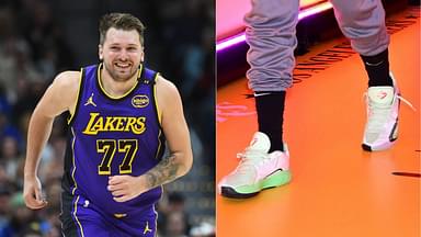 Luka Doncic debuts Jordan 4s