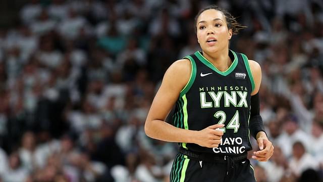 Napheesa Collier WNBA: Finals-New York Liberty at Minnesota Lynx