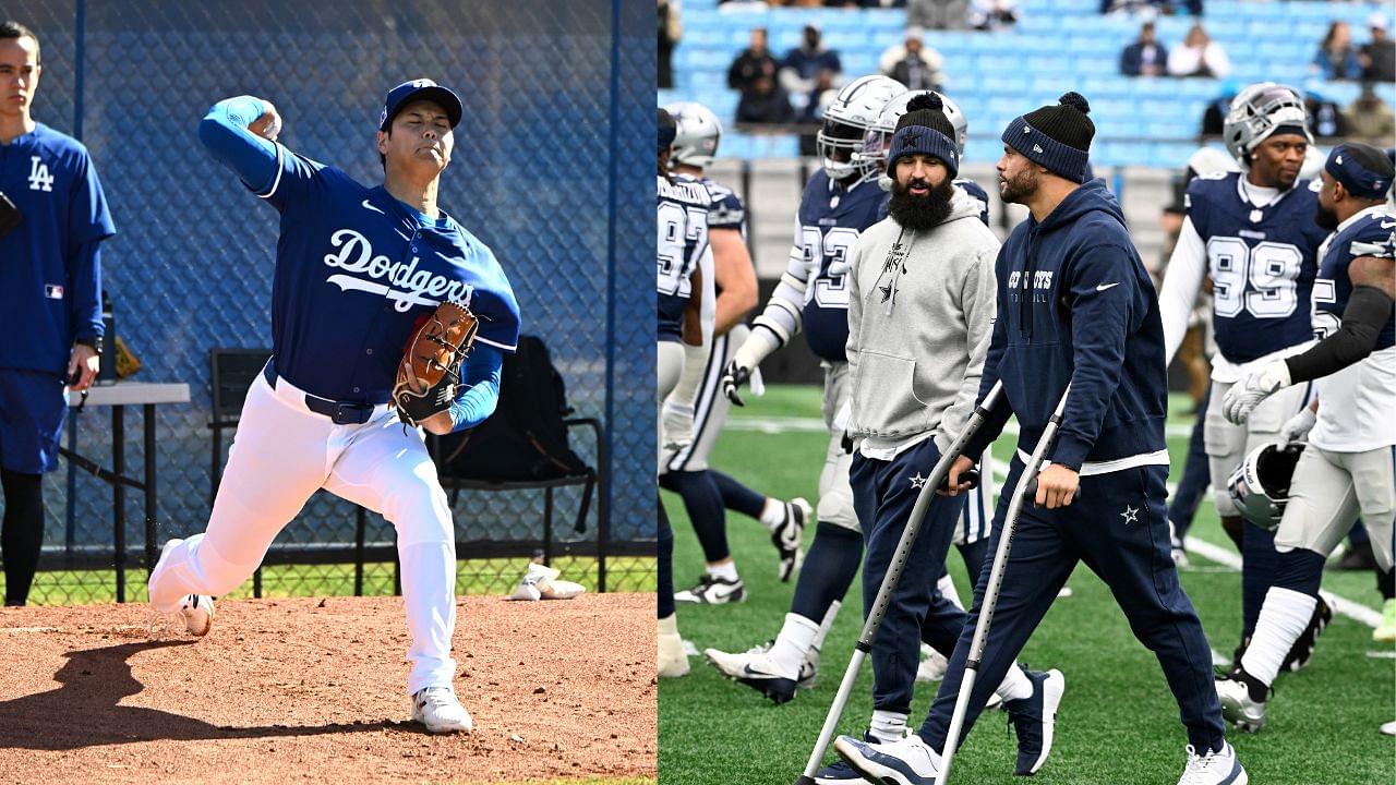 Shohei Ohtani and Dak Prescott