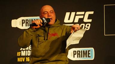 Joe Rogan at the ceremonial weigh-ins for UFC309 - Jones vs Miocic at The Theatre at MSG on November 15, 2024 in New York City, NY (Photo by Louis Grasse PxImages) (Louis Grasse SPP) PUBLICATIONxNOTxINxBRAxMEX Copyright: xLouisxGrassex xSPPx spp-en-LoGr-lrg2411154226713_UFCVegas309